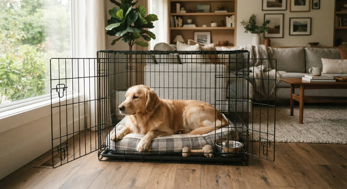 Crate Training vs. Free-Roaming: Finding the Right Setup for Your Dog