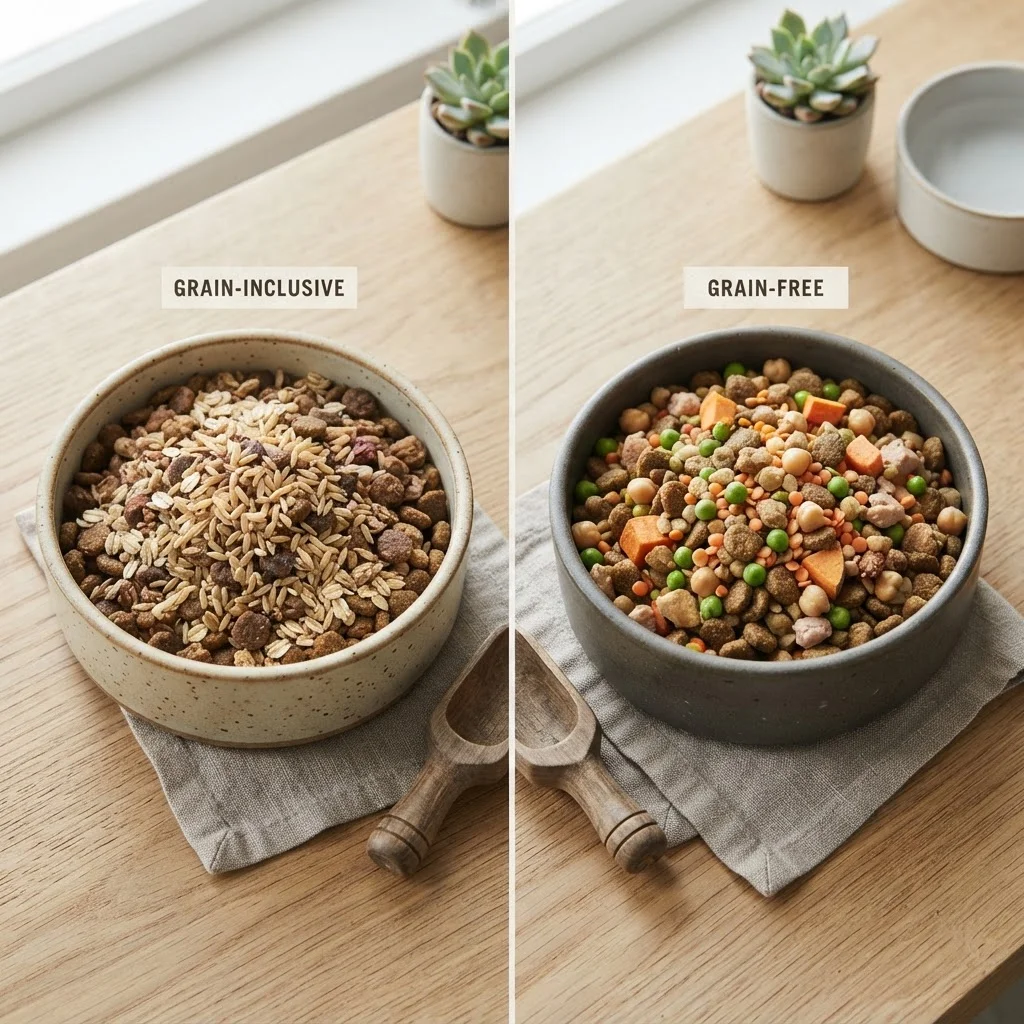 Grain-Free vs. Grain-Inclusive Pet Diets: What the Evidence Shows