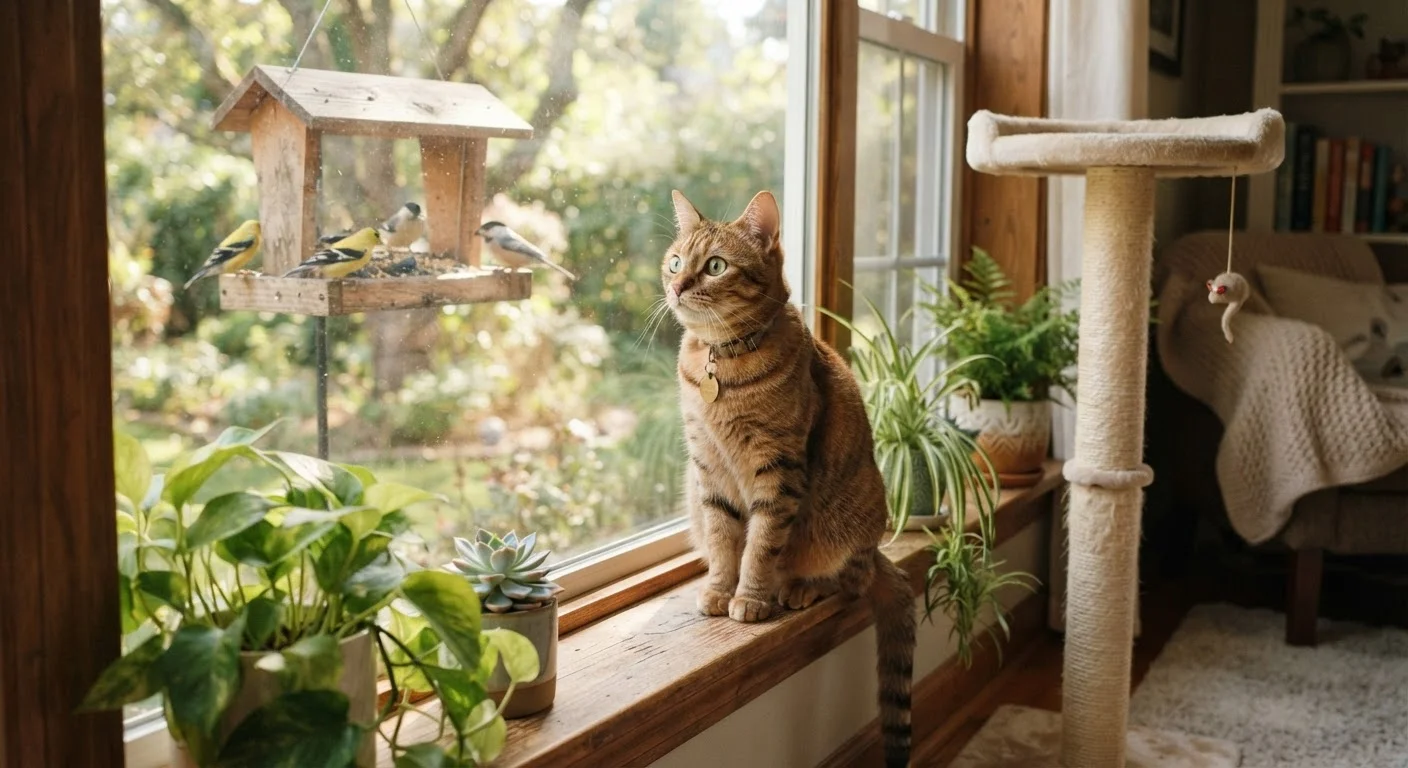Keeping a Cat Mentally Healthy: What Enrichment Actually Means