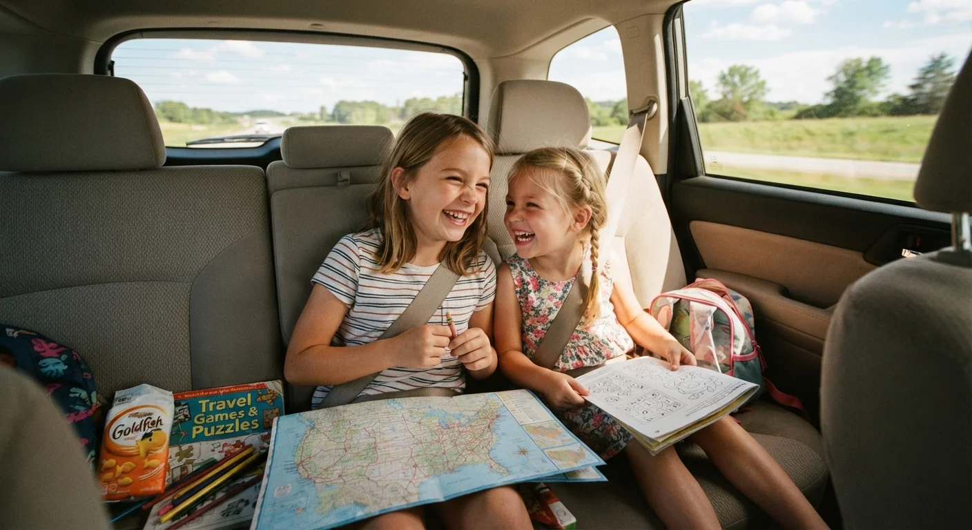 Keeping Kids Engaged on Long Drives Without Screens