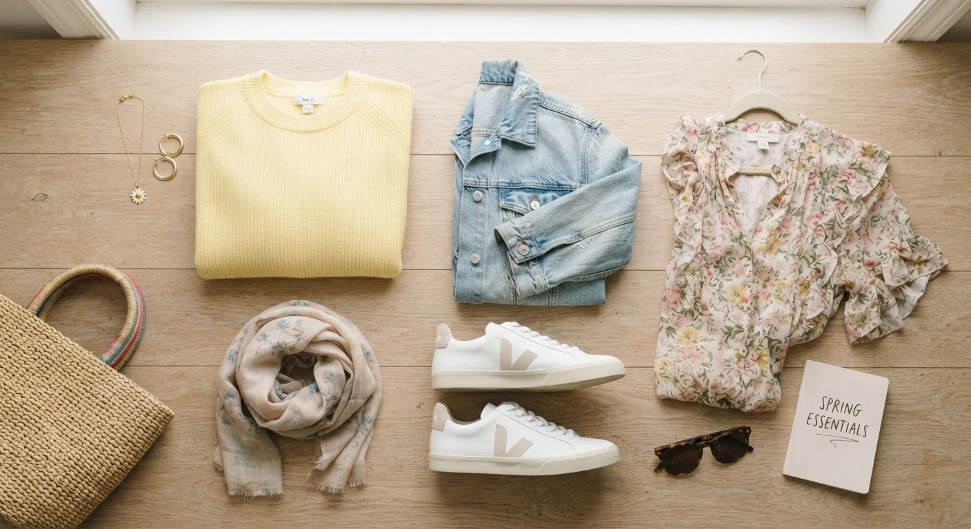 Spring Dressing Dilemmas: Patterns, Pastels, and the 50-Degree Morning
